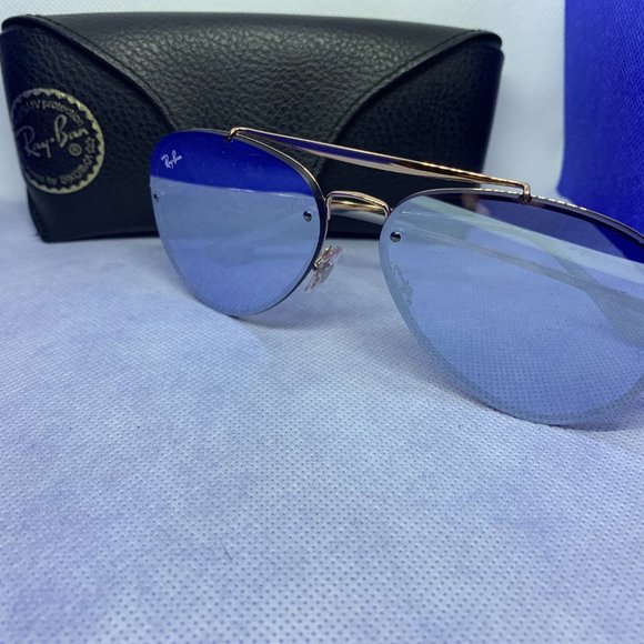 Sunglasses Ray-Ban 9053/1U 58 Copper/Violet Silver 58/13